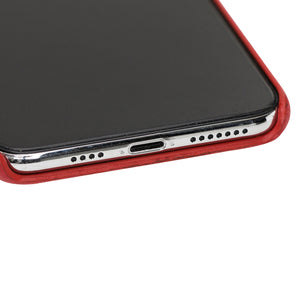iPhone XS Max Leather Phone Case