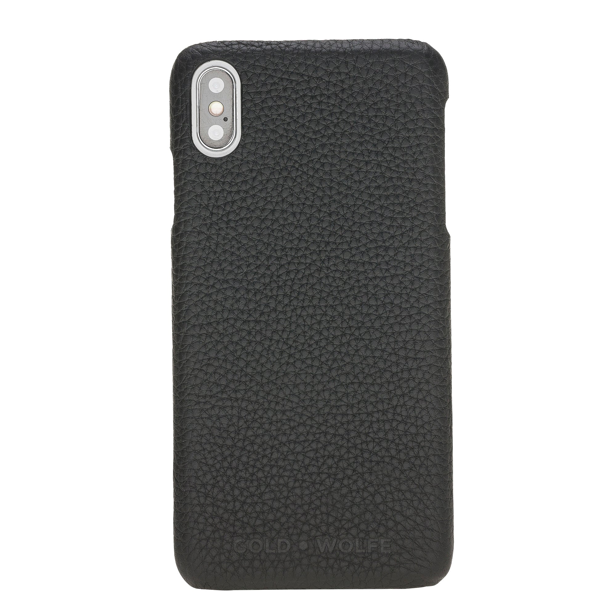 iPhone XS Max Leather Phone Case
