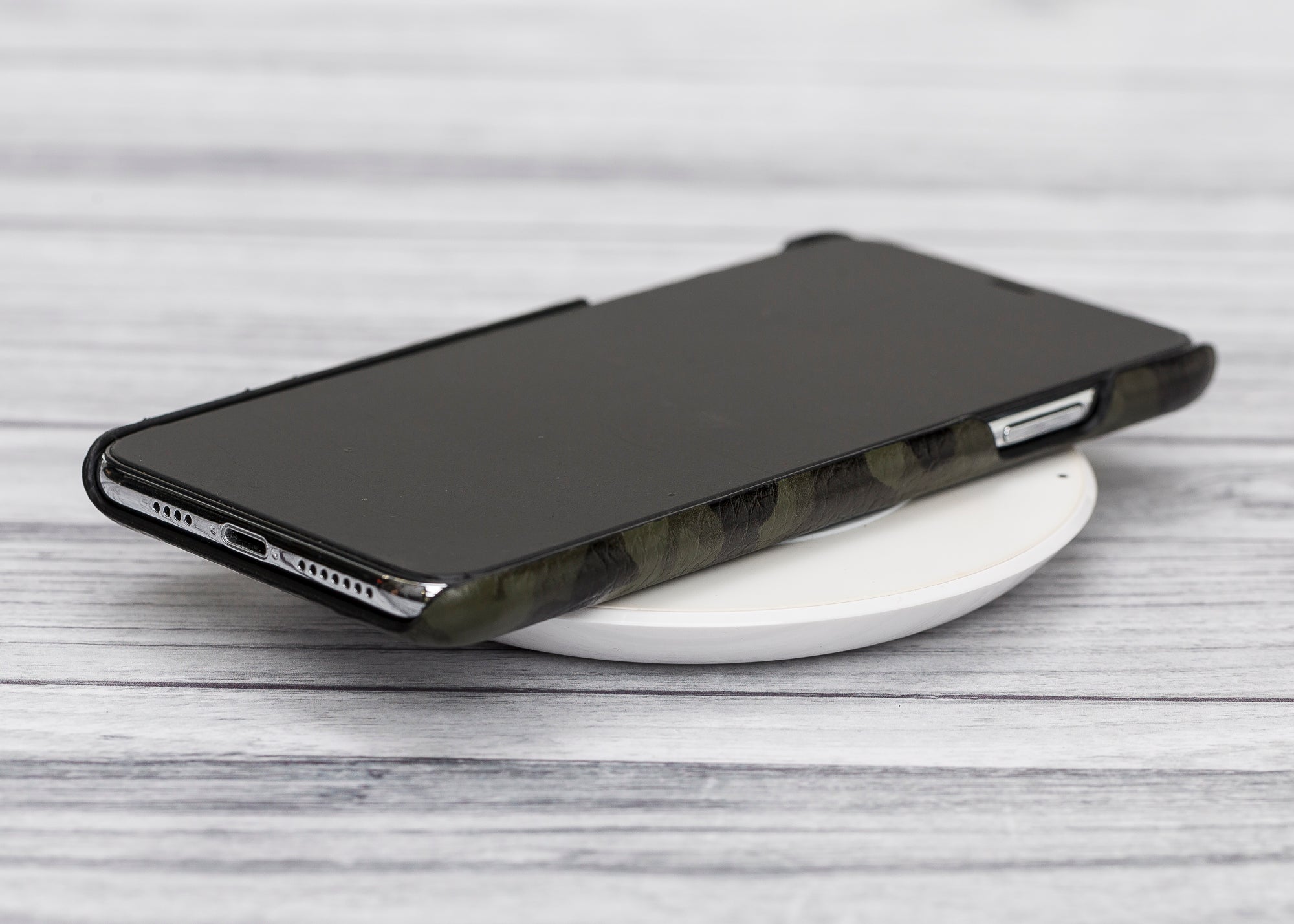 iPhone XS Max Leather Phone Case
