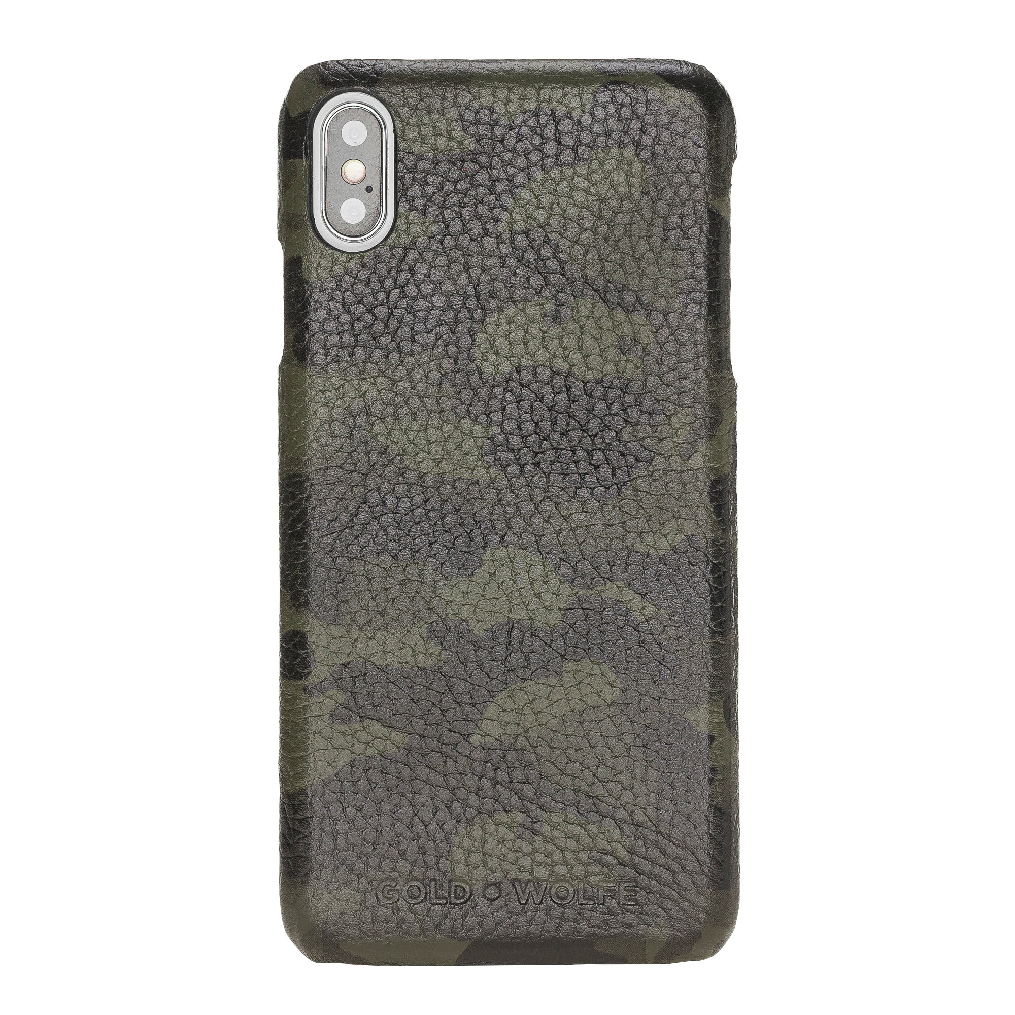 iPhone XS Max Leather Phone Case