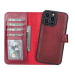 B2B - Apple iPhone 14 Leather Wallet Case / MWWN - Window Magic Bouletta B2B